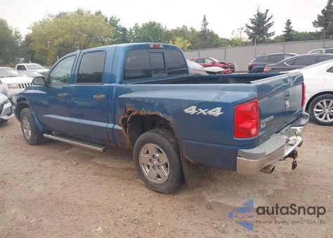 2006 Dodge Dakota Slt из США, поврежденный, VIN 1D7HW48K66S507938